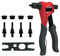 Juego de Herramientas Kit Profesional de Tuercas remachables manuales métricas con Tuercas remachables M3 M4 M5 M6 para Tuercas remachables