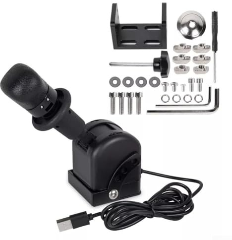 Zeroupshop Racing USB-Handbremse für Logitech G29, ideal für PC-Spiele wie ETS2, schnelle Verbindung mit USB, starke Aluminiumlegierung und Edelstahl