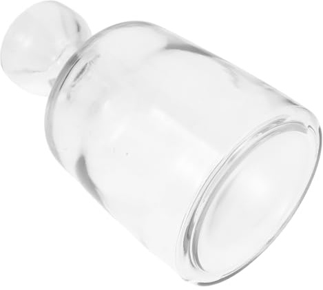 Ciieeo Vase à Plantes Propagées en Verre pour Noyau D'avocat, Culture Hydroponique Élégante pour Décoration Maison et Bureau, Design Moderne Minimaliste et Forme Carrée