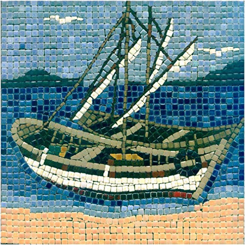 ALEA Mosaic Mosaik bastelset, DIY 20x20cm, Boot