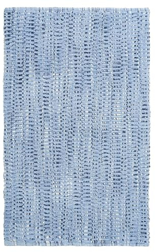 Kleine Wolke Badteppich SWAY Blau 60 x 100 cm