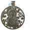 De Bussy Medaille Santa Gema aus Sterlingsilber.