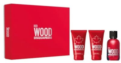 Dsquared2 Red Wood EDT 50 ml + SG 50 ml + BL 50 ml (woman)