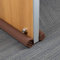 Febos Door Draft Stopper 36 inches Grey Under Noise Blocker Door Silencer Sound Proof Door Gap Guard，Brown