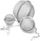 3 Pièces Boule à thé Tamis, Boules à thé Acier Inoxydable avec Crochet de Chaîne Étendu Filtres à thé pour les tasses et les pots à thé en vrac, épices (Trois Tailles)