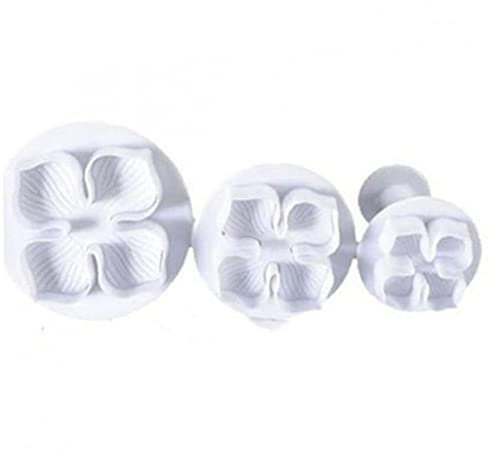 3 Teile/Satz Silikon Hortensie Zucker Handwerk Kolben Blüte Fondant Form Kuchen Dekorieren Home Kuchen DIY Werkzeuge