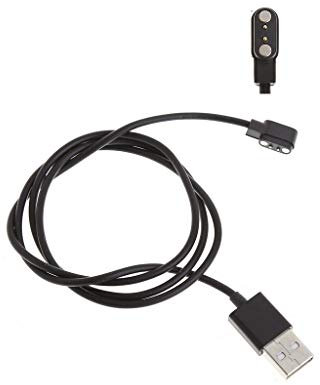 Cavo di ricarica USB magnetico da 80 cm per Smart Watch con spina magnetica Braccialetto intelligente da 2 84 mm Cavi e caricabatterie per smartwatch Cavo di ricarica per orologi Hero band iii per