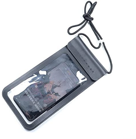 Waterproof Phone Pouch,IPX8 Waterproof Phone Case Bag Holder for iphone 14 Pro Max/14 Plus/13 Pro Max/13 Pro/13/12/12 Pro Max/11/11 Pro Max/Xs Max/XR to 6.9 for Kayaking Swimming Beach(Black)