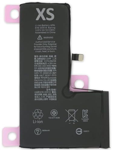 BATTERIA COMPATIBILE per APPLE IPHONE XS Con Capacità 2658MaH ZERO 0 CICLI A1920 A2097 RICAMBIO NUOVA
