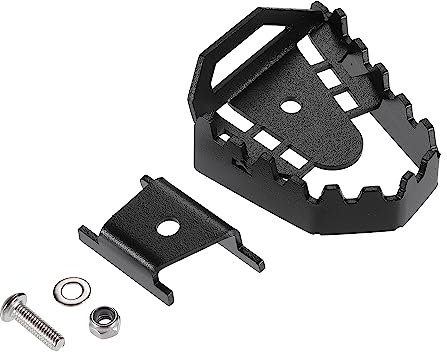 QUARKZMAN Motorrad hinten Fußbremshebel Pedal Schwarz