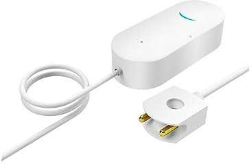 Housoutil 1stk Wasserleck-Alarm Warnung Vor Wassertropfen Hochwasseralarm Wassersensor-Alarm Kabelloser Leckagesensor Hochwassersensor Lecksensor Lecksucher Intelligent W-LAN Abs Warnung
