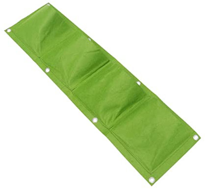 SUPVOX Fioriera Verticale Da Parete Tasche Multiple Feltro Per Giardinaggio Ed Esterno Per Balconi e Spazi Ridotti Verde