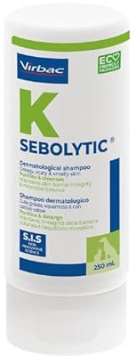 Virbac SEBOLYTIC SIS Shampoo 250 ml, Weiß