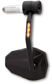 Lenkerendenspiegel Highsider Victory Rim mit Blinker und Positionslicht LED
