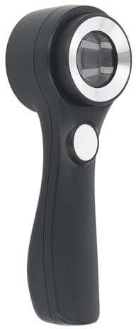 Handlupe, 60-fache Handlupe mit Beleuchtetem LED-Licht, Wiederaufladbare USB-Lupe für Erkundungsbeobachtungen
