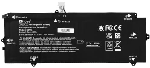 KHlove MG04XL 812148-855 Laptop Akku für HP Elite X2 1012 G1 Detachable 2-in-1 Business Tablet M5-6Y54 M5-6Y57 M7-6Y75 M3-6Y30 L5H20EA L5H11EA L5H12EA L5H14EA L5H15EA L5H16EA HSTNN-DB7F 812060-2C1