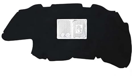 LYHH Coussin d'isolation Phonique de Capot Avant Voiture, pour Peugeot 206 2003-2013 Tapis d'isolation Thermique de Moteur Avant Tampon insonorisant