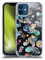 Head Case Designs Offizielle Ninola Weltraumplaneten Schwarz Farbenfrohe Muster Gelhülle [Militärischer Schutzgrad] Kompatibel Mit Apple iPhone 12 / iPhone 12 Pro Und Kompatibel Mit MagSafe