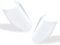 QTMMC 8 Pairs Shoe Tree Plastic Shoe Stretchers Crease Protectors Shoe Shaper Clear Boot Inserts Stretchers Maintain Shape Guards Fit for Men Women Adult Kids Shoes All UK Sizes