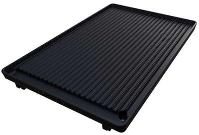 Grillplatte aus emailliertem Gusseisen 44 x 40 x 2 H cm - Version GRILL DS