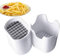 Potato Chipper Chip Cutter, Chip Chopper, French Fry Cutter, Stainless Steel French Fry Cutter, Hand Held Chip Cutter, for Tomatoes Vegetables Cucumbers Carrots