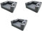 eXODA M18 18 V battery, battery wall mount, pack of 3, compatible with Milwaukee