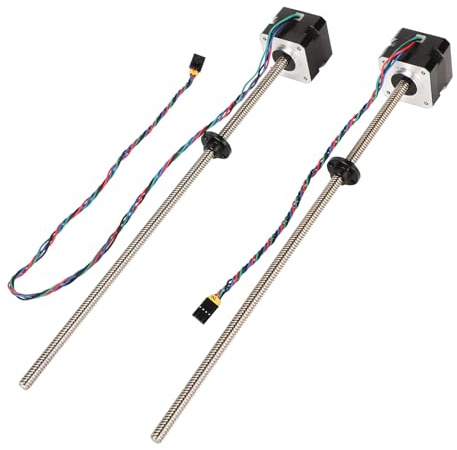 Denash 3D -Druckerschraubenstangen -Kit Stepper Motor Dual Z Achse Kit Hohe Stabilität für Prusa I3 Mk3 Mk3s