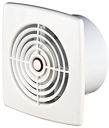 Armar Trading LTD Bathroom Extractor Fan 100mm / 4 with Humidity Sensor Timer (Delay) & Ball Bearing Toilet WC Ventilator Humidistat WR100H