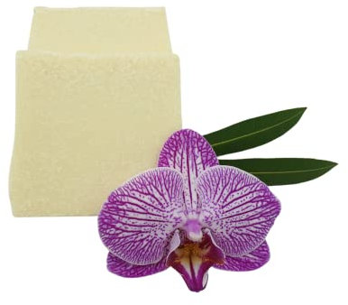 Kleine Auszeit Manufaktur Sandelholz Haar- und Körperseife – bei lockigem und strapaziertem Haar, vegan, 90 g