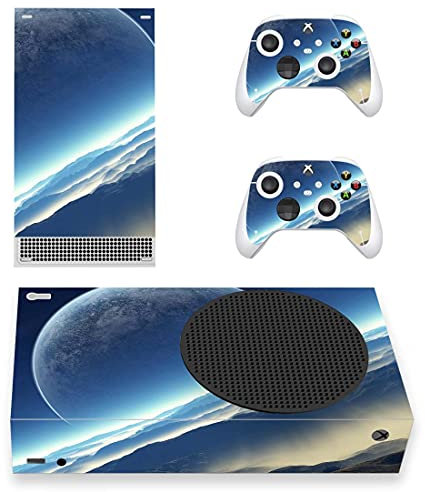 DolDer Skin Sticker für Xbox Series S Aufkleber Folie schützende Haut Schalekompatibel kompatibel mit Xbox Series S Konsole und 2 Dualshock Controller -0361