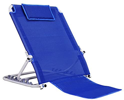 JHome Adjustable Padded Adjustable Back Rest Foldable Sit-Up Back Rest Elder Disability Nursing Backrest,Read Eat Watch TV in Bed, Chair or Couch for Bay Window Reading Watching Gaming