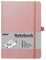 Mlife A5 Journal Notebook,Lined Hardback Notebook with Pen Holder,192 Pages,5.7 inches * 8.4 inches - for Women and Men (Pink)