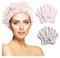 2 Stück Mikrofaser Haarturban, Turban Handtücher Schnelltrocknend Handtuch, Weiches Kopftuch für alle Frauen und alle Haartypen, zum Trocknen von Lockigem, Nassem, Langem und Dickem Haar