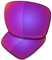 Saucer Verres de rechange pour lunettes de soleil Oakley Holbrook OO9102, Midnight Sun Polarized, Taille unique