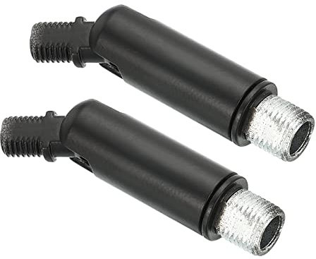 PATIKIL 180/350 Gradi Inclinato Soffitto Luce Adattatore, 2pz M10 M8 Filetto Lampadari Soffitto Pendente Illuminazione Adattatore per Angolo o Irregolare Soffitto, Nero
