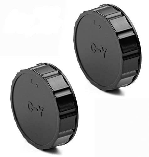 2 REAR CAP LENS COMPATIBLE WITH CONTAX YASHICA Lens CY C/Y REAR CAP LENS FROM ITALY