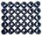 Boules élastiques à bascule de 2,2 cm à bords coupés en plastique trempé pour tendeurs et tendeurs (noir, 30)
