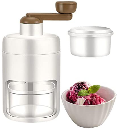 Ice Crusher Manual, Tragbarer Handkurbel Hand Eiscrusher Für Den Haushalt, Maschine Für Schnelle Grobe Oder Feine Schnipsel, Cocktails Slush Maschine, Smoothies Eiscrusher Maschine