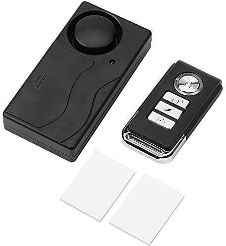Fenstertüralarm, Funk-Diebstahlschutz-Tür- und Fensteralarm, Funk-Tür-Einbruchalarm mit Magnetischer Vibration Geeignet für Türen und Fenster