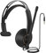 Nuroum HP11-S Headset mit Mikrofon für PC, Komfortable Kabelgebundene Single-Ear (Mono) Headset, Anschluss an Desktop/Mac/Laptop über 3,5 mm Klinke, Kompatibel mit Zoom/Teams für Anruf/Konferenz