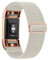 Wanme Armband kompatibel mit Fitbit Charge 2 Damen Herren Nylon Armband für Fitbit Charge 2 Fitness Armband (Starlight)