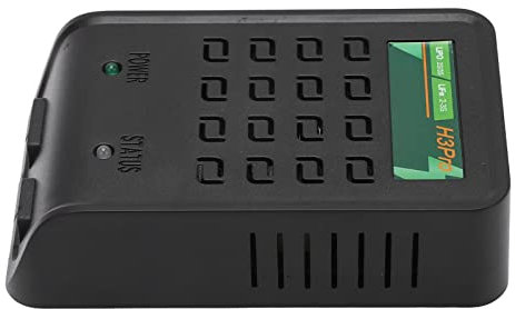 Focket Chargeur d'équilibre Lipo, Chargeur de Batterie Lipo 110-240 V 7,4 ou 11,1 V, Port d'équilibre Indépendant, Petit RC Léger avec Cordon d'alimentation (#1)