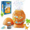 Panacare Dinosaurier Eier Seifenblasenmaschine, Seifenblasenspielzeug für Kinder 10000+ Blasen/Minute mit Seifenblasenlösung/LED, Kinder Geschenk für Geburtstag/Party/Hochzeit, Bubble Machine for kids