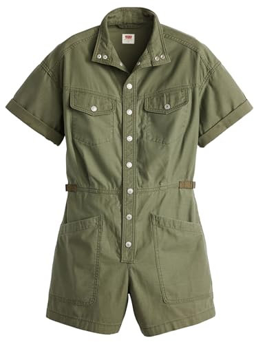 Levi's SS Surplus Romper NAN, Olive Night, XS Donna