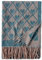 Damen Schal mit Herz-Print, Herbst- und Winterschal, karierter Schal, modisches Temperament, Quaste, warmer Schal