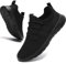 KTVHYW Schuhe Herren Leicht Sportschuhe Laufschuhe Atmungsaktive Turnschuhe Sommer Hallenschuhe Sneakers Herren Outdoor Tennisschuhe Straßenlaufschuhe für Running Walking Joggen Fitness Schwarz 40