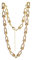 Halskette für Damen 18K vergoldet – Massiv, Längenverstellbar, Elegante Goldene Kette – Luxuriöses Design für Frauen – Lucoro