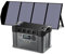 ALLPOWERS Generador solar S2000 Pro 2400W/1451Wh Batería de respaldo, 4 salidas CA estación de Energía Portátil, SAI<15ms Con 140W Panel Solar plegables(SP029)para Rv Camping Excursiones Uso doméstico