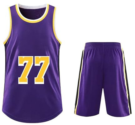 ABRTJCL Completo Basket Uomo/Ragazzo Viola L