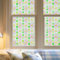 Fensterfolie selbstklebend 3D Buntglas-Fensterfolie Fenster-Sichtschutzfolie für Badezimmer, Haustür, Haus, Sonnenschutz,Die bescheidene Orchidee 60x90cm